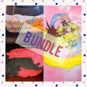 Colorful Knitted Bundle